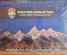 Load image into Gallery viewer, United States National Parks Collectible Trading Cards - Hobby Box
