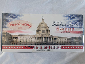 2021 United States Congress Trading Cards - Complete Set